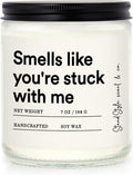 SteadStyle Funny Anniversary Candle Gifts for Boyfriend Girlfriend, Her Him, Best Friend Friendship Birthday for Women, Bestie, Christmas, Valentines Day Present Lavender Scented 7 Oz