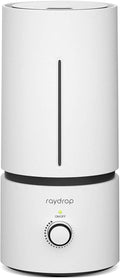 raydrop Humidifiers for Bedroom, Cool Mist Humidifiers for Babies, 1.70L Quiet Ultrasonic Humidifier, Space-Saving, Filterless, Auto Shut Off - (White, UK 220V)