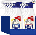 Viakal Vinegar Action Cleaning Spray 10 x 500ml, To Remove Up To 100% Of Limescale With Anti-droplet Technology