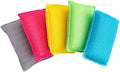 Addis Super Sponge 518489, 5 Pack - 100% Microfibre, Non-Scratch, Multi-Colored Cleaning Sponges for Various Surfaces