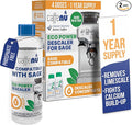 Sage Compatible Descaling Solution. 400ml Descaler Compatible with All Sage and Breville Coffee Machines. Removes Limescale and Provides Hotter Coffee. 4 Uses.