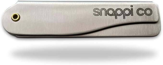 Metal Folding Beard Comb | 304 Stainless Steel Pocket Comb for Men for Beard Grooming, Hair Styling & Moustache Care | Compact Flip Comb, Portable Mens EDC Accessories | Includes Gift Box