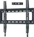 Mounting Dream Fixed TV Wall Bracket Mount Ultra Slim for Most 26-60 inch TVs up to VESA 400x400mm and 45.5 KG, Flat to wall Low Profile TV Bracket MD2361-K-02