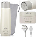 Bear 4-temperature Control Electric Kettle,300ml Portable Travel Fast Boil Kettle with Keep Warm Function and Storage Bag,Single Touch Control,Double Layer 304 Stainless Steel Lining