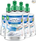 Air Wick Linen & White Orchid Aerosol-Free Automatic Spray Refill 228ml Pack of 4, Lasts up to 70 Days, Air Freshener