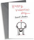 Cheeky Valentine's Day Card - Sweet Cheeks