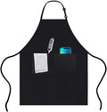 OWill Adjustable Apron Unisex Apron with Pocket Cooking Kitchen Chef Aprons for Women Men Home Kitchen Butchers BBQ Restaurant