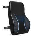 Lumbar Support Cushion, Memory Foam Back Support For Office Chairs and Car Seat, Mesh Back Rest for Gaming Chair, Memory Foam Pillow, Desk Chair Cushion, Breathable & Washable Cover, Adjustable Straps