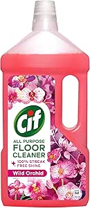 Cif Wild Orchid Floor Cleaner residue-free surface cleaner for linoleum, vinyl and ceramic tiles 950 ml