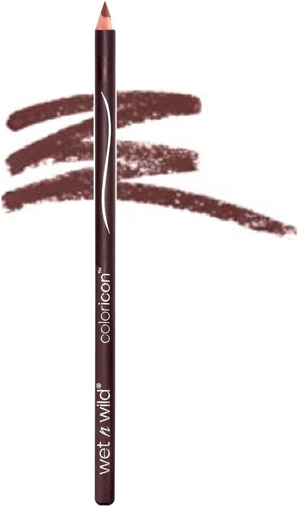 Wet n Wild, Color Icon Lipliner Pencil, Lip Pencil with Rich, Creamy and Anti-Smudge Formula, Precise Application Lip Liner with Silky Texture and Full, Vibrant Color, Chestnut