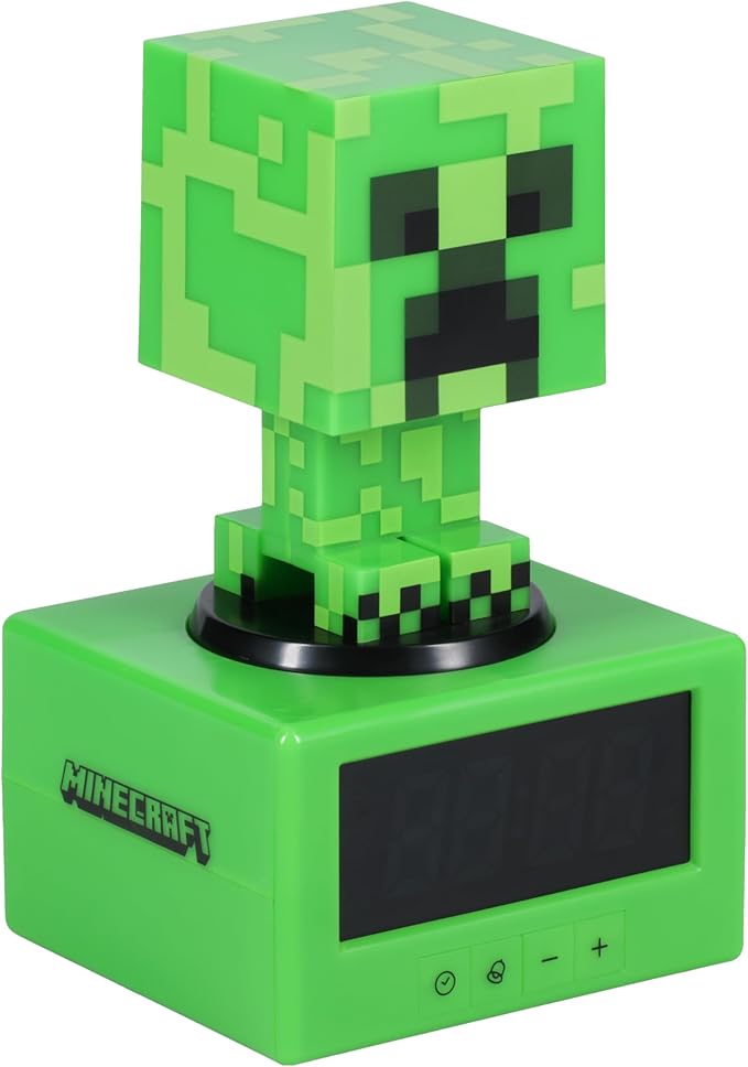 Minecraft Creeper Alarm Clock
