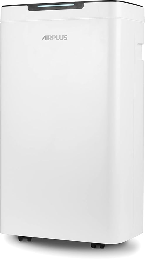 12L/Day Dehumidifier for Home with Digital Humidity Display, Sleep Mode, Laundry Drying, Eco-friendly, 24 Hour Timer, 1.4L Tank Capacity, Universal Wheels, Dehumidifier for Drying Clothes