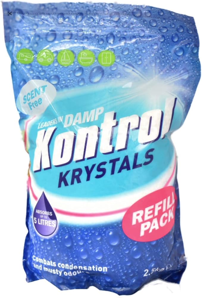 Kontrol Moisture Krystal Refill Pack - 2.5Kg (Scent Free)