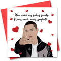 Funny Valentines Day Card Joke Valentine's Day Cards For Him Her Wife Husband Boyfriend Girlfriend Funny Eminem Joke Card