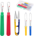 Seam Ripper, Stitch Unpicker Tool Contains Big & Small Stitch Ripper, Scissors for Removing Threads, Needlework DIY Tool, Sewing Accessories