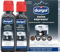 Durgol Descaler for Coffee Machines, Swiss Espresso Special Descaler Liquid Compatible with All Coffee Makers, 2x125 millilitres