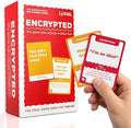 Encrypted Party Game, 16+, 2-20 Players, UK Edition, 400 Cards Including UK Culture Category
