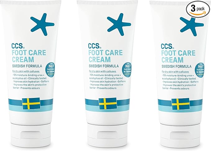 CCS Foot Care Cream Tube 175ml-PACK OF 3 [Personal Care] [Personal Care]