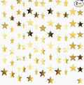 26 Feet Reflective Star Paper Garland - Sparkling Star Bunting Banner Hanging Decoration,Sparkling Bunting Banner - for Birthday Holiday Wedding Anniversary Theme Party Supplies (gold)