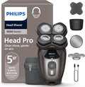 Philips Head Shaver Pro 9000 Series - Skull Shaver for Men and Women, 360° Flexing Head & ComfortCut Blades for Clean Shave, Gentle on Skin, Model HS9980/15