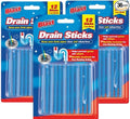 Commercial Strength Drain Sticks, Pack of 36, Enzyme Drain Cleaner for Sinks, Basins, Bathtubs. Powerful Enzymatic Cleaner Prevents Blockages and Bad Odour | Perfect for Grease, Fat, Food Residue.