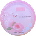 Nail Varnish Remover Pads,32PCS Nail Polish Remover Pads in Box, Instant Removal,Travel Portable Instant Removal Nail Wipes Gel Nail Remover,Easy to Carry (Pink)