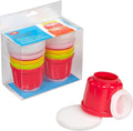 Tala Mini Coloured Jelly Moulds, Set of Individual Dessert Moulds, 150ml Capacity, BPA-Free Plastic, Dishwasher, Freezer & Fridge Safe, Easy Release Jelly Molds, Ideal for Puddings and Sweets
