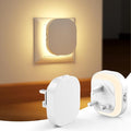 2 Pack Backlit Night Light Plug in Wall with Motion Sensor, Dimmable 0.5-70lm, AUTO/ON/Off, 2700K Warm, Plug in Night Light Kids for Bedroom,Hallway, Bathroom[Energy Class D]