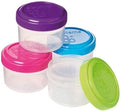 Sistema Lot+de+4+Boxes+food+%C3% A0+condiments+with+lid+dressing+To+Go+35cl+%28Coloris+assorted%29