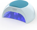 SUNUV UV LED Nail Lamp, UV Light for Gel Nails Professional Nail Dryer Manicure and Pedicure Nail Art Tools for Home Blue