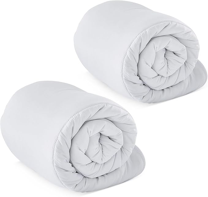 Imperial Rooms Single Duvet 15 Tog (2 Pack) Anti Allergy Winter Duvet Single Hollowfibre Filling Quilt Soft Premium UK Made Duvets