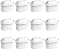 Waterdrop Water Filter Cartridges, Replacement for Brita® Maxtra+® Plus, Maxtra Pro® All-in-1, Compatible with Brita® Marella® Jug and Kettle, Reduce PFAS, PFOA/PFOS, TÜV SÜD, NSF Certified (12)