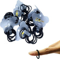 100-Pack Baby Hair Bobbles, Black 2.5cm Mini Snag-Free Bands & Ties (2mm Thin), Ouchless & Gentle for Toddlers & Fine Hair