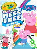 CRAYOLA Peppa Pig Color Wonder Activity Set, Mess Free Peppa Pig Coloring Pages for Toddlers, Travel Activity, Toddler Gifts, Ages 3+