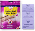 Zero In Clothes Moth Killer Strip s – 20-Pack. Place in Wardrobes, Cupboards and Drawers to Kill Clothes Moths, Eggs, and Larvae. Fragranced