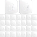 Self Adhesive Hooks,30 Packs Extra Strong Sticky Hooks for Hanging,Heavy Duty Stick On Hooks,Wall Mounted Hooks for Bathroom,Kitchen,Closet,Office,Hanging Coat Cloth Towel Key Decorations