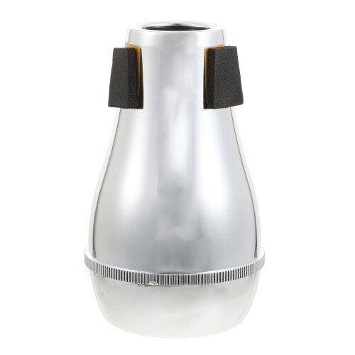 Flugelhorn Mute Trombone Mute Trombone Sound Muffler 13.2x8x8cm Silver
