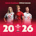 WELSH RUGBY UNION 2026 SQUARE CALENDAR