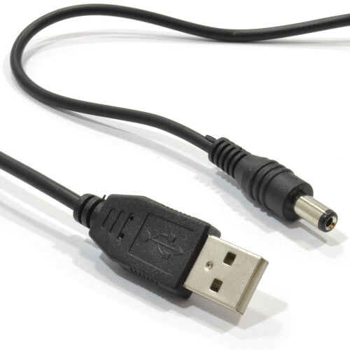 kenable USB to DC Power Cable  USB 2.0 for 2.1mm x 5.5mm 5v 2A 2000mA 0.5m