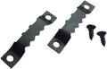 Taskar 20 Pack Sawtooth Picture Frame Hanger 45mm Black + Screws
