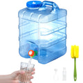20L Camping Hiking Tap Container Storage Drinking Water Bottle Bucket