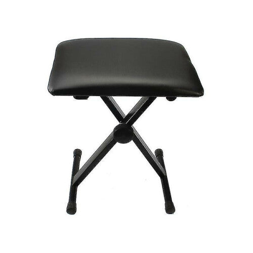 Piano Musician Adjustable Electronic Keyboard Stand And Stool, X-shaped Piano Seat, Stable Piano Bench Padded Piano Stool