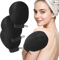 Exfoliating Gloves 4 Pcs, Body Scrub Glove Bath SPA Exfoliating Mitts, Body Scrub Exfoliator Loofah Sponge for Dead Skin Remover, Easily Smooth Skin Surface