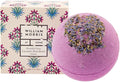 William Morris At Home Bath Bomb 200g, Calming Lavender Scent, Relaxing Sleep-Inducing Fragrance, Beauty Housewarming Gift, Infused with Mineral Magnesium, Cruelty and Vegan Friendly