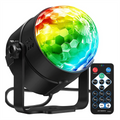 RGB Dj Disco Ball Light with Sound Activated & Remote Control,US Plug
