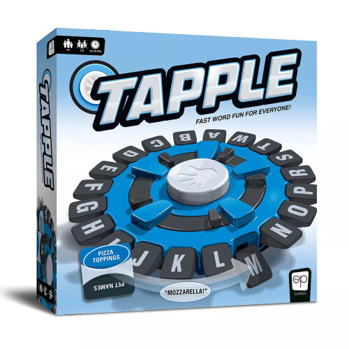 (Blue) NEW Think Words Tapple Word Game The Quick Thinking, Letter Pressing Game Gift U