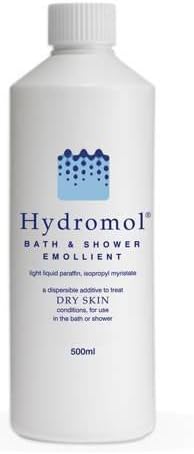 HYDROMOL BATH & SHOWER 500ML EMOLLIENT- DRY SKIN CONDITIONS-ECZEMA, ICHTHYOSIS AND SENILE PRURITUS. - 500ML