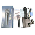 For Shure BETA58A Supercardioid Dynamic Microphone Vocal Microphone Wired Mic