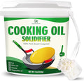 Cooking Oil Solidifier Powder 340g - Plant-Based Frying Away Oil Disposal - Vegetable Oil for Clean up Kitchen Oil Stains - Fast Solidifies Waste Oil