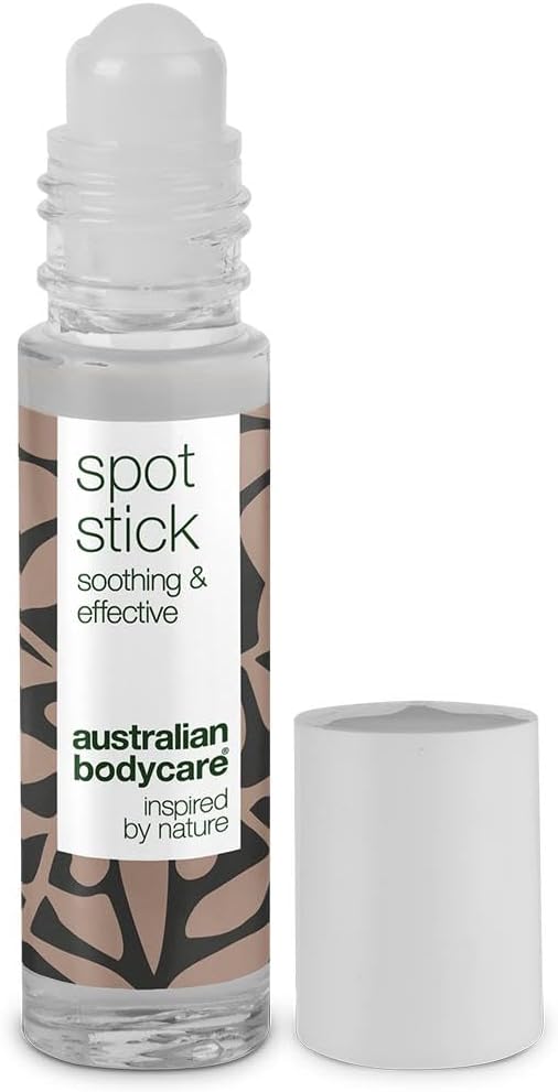 Australian Bodycare Tea Tree Oil Spot Stick - Tea Tree Blemish Stick for Spots, pimples, Oily and Acne Prone Skin. Contains high Pharmaceutical Grade Australian Tea Tree Oil, 9ml